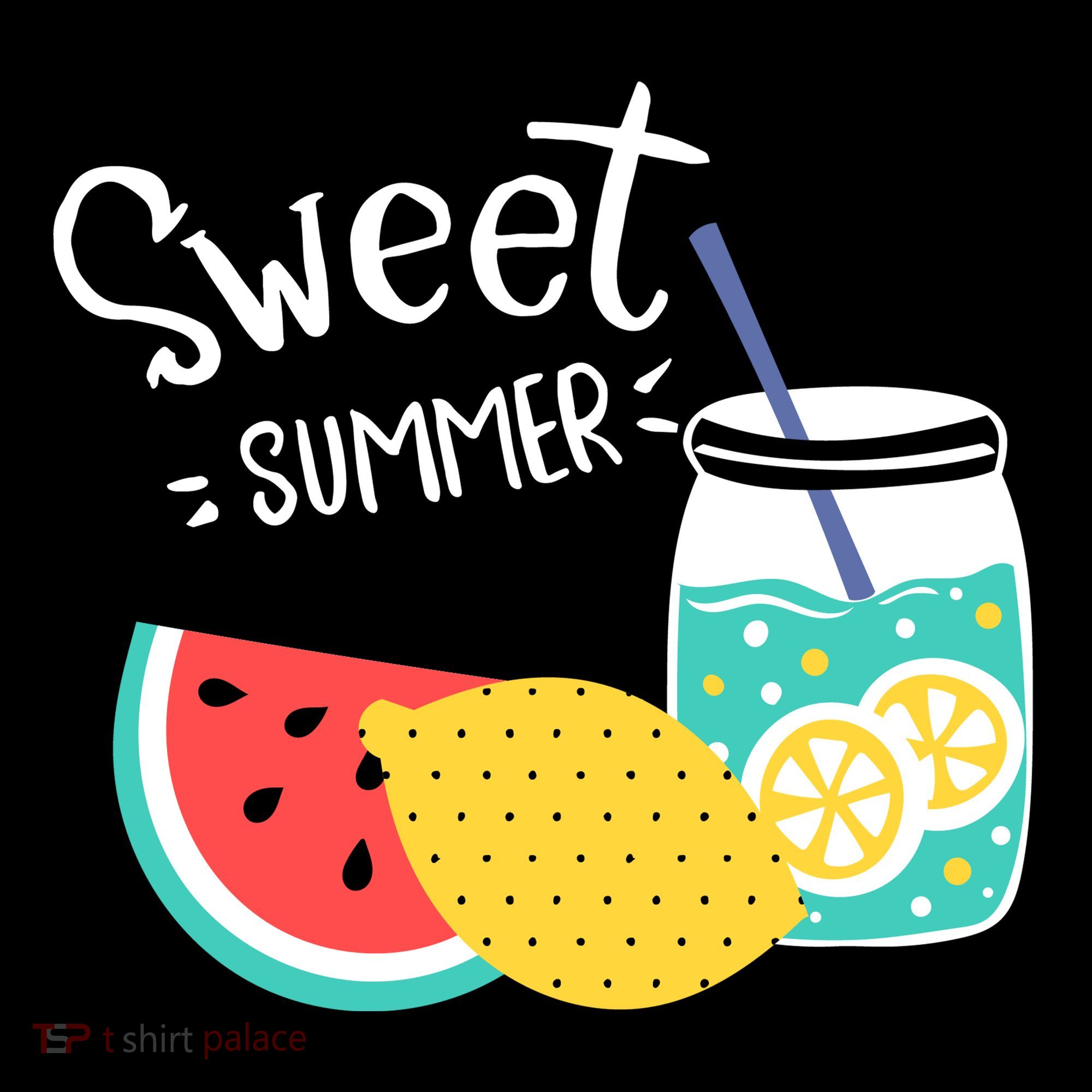 Sweet Summer Watermelon Lemonade Women's Hoodie