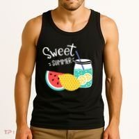 Sweet Summer Watermelon Lemonade Tank Top thumb 3