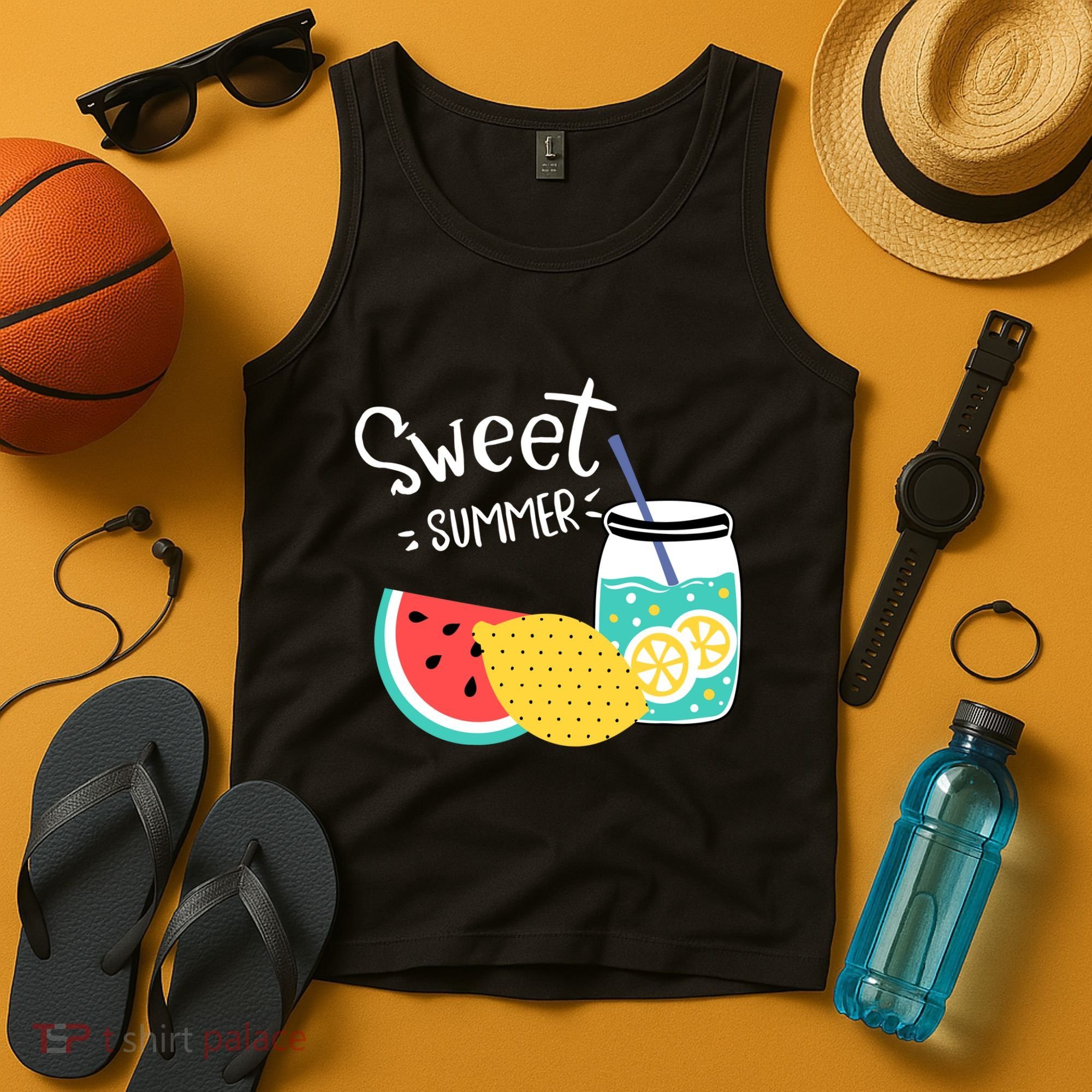 Sweet Summer Watermelon Lemonade Tank Top