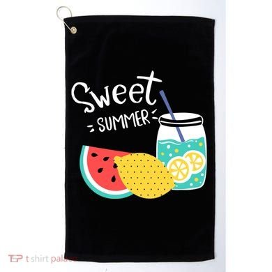 Sweet Summer Watermelon Lemonade Golf Towel