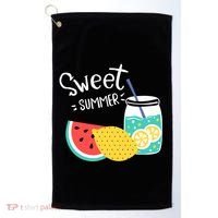 Sweet Summer Watermelon Lemonade Golf Towel thumb 0