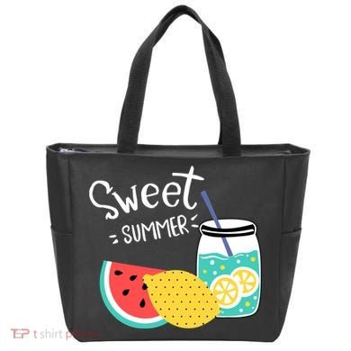 Sweet Summer Watermelon Lemonade Tote Bag