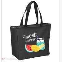 Sweet Summer Watermelon Lemonade Tote Bag thumb 2
