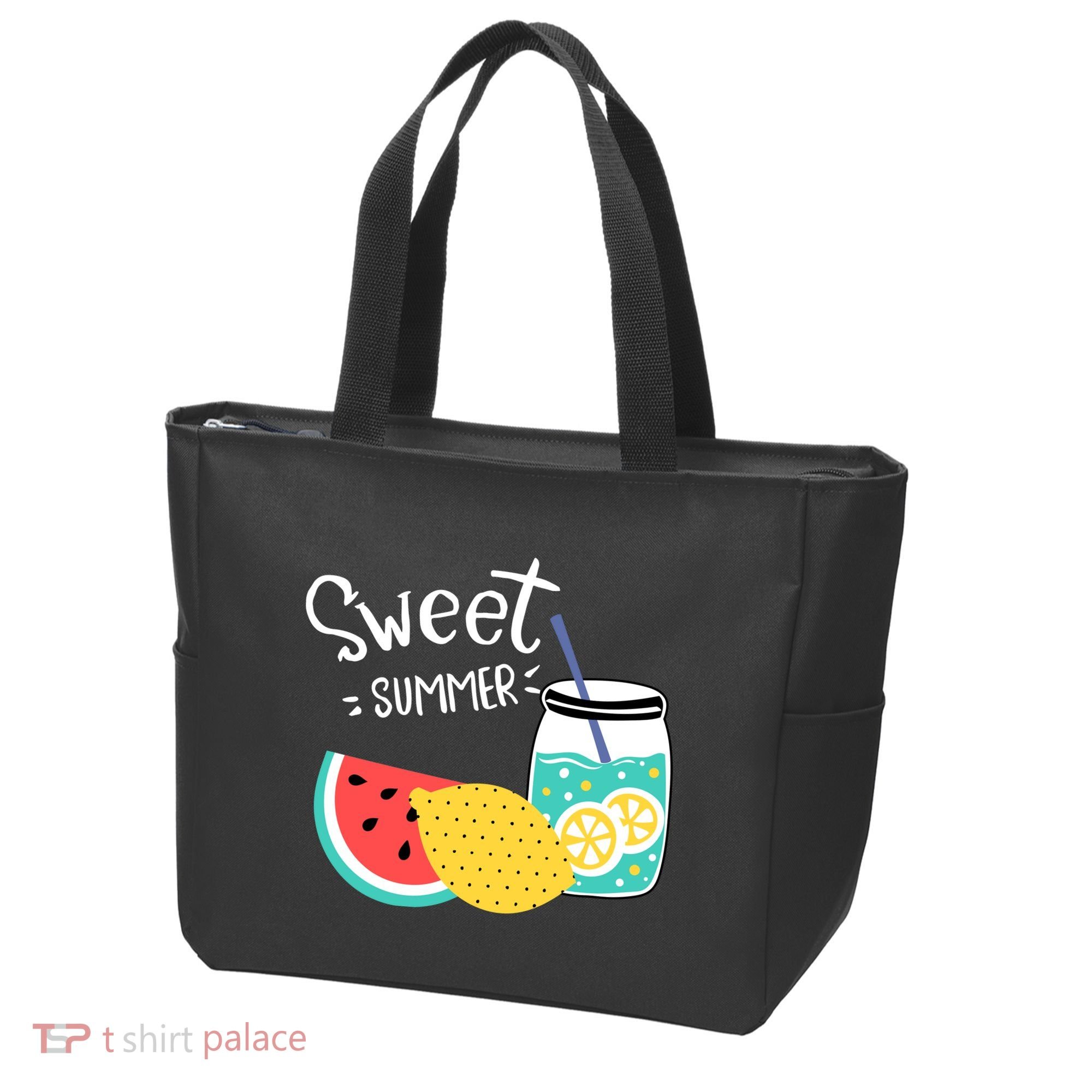 Sweet Summer Watermelon Lemonade Tote Bag