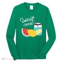 Sweet Summer Watermelon Lemonade Long Sleeve Shirt thumb 0