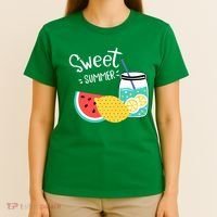 Sweet Summer Watermelon Lemonade T-Shirt thumb 4