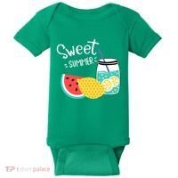 Sweet Summer Watermelon Lemonade Baby Bodysuit thumb 0