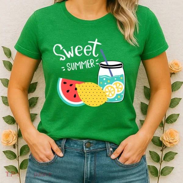 Sweet Summer Watermelon Lemonade Women's T-Shirt