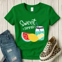Sweet Summer Watermelon Lemonade Women's T-Shirt thumb 3