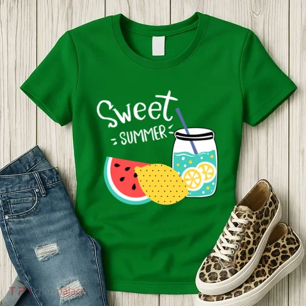 Sweet Summer Watermelon Lemonade Women's T-Shirt