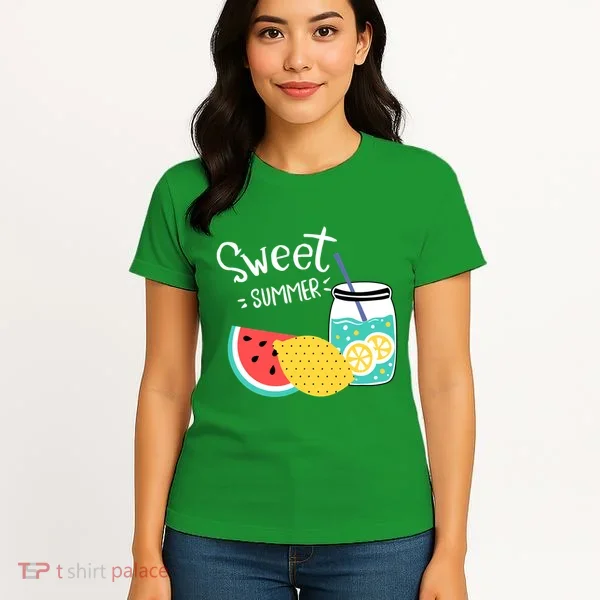 Sweet Summer Watermelon Lemonade Women's T-Shirt