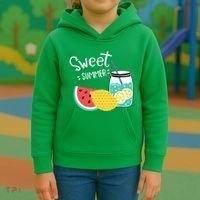 Sweet Summer Watermelon Lemonade Kids Hoodie thumb 3