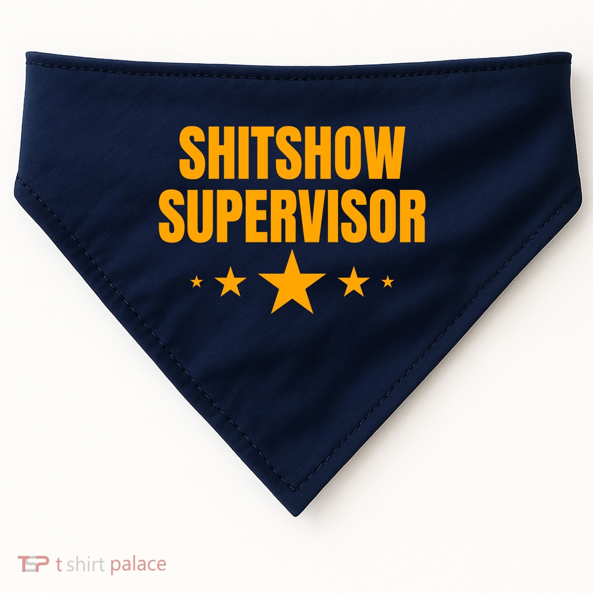 Shitshow Supervisor | Welcome To The Shitshow USA-Made Doggie Bandana