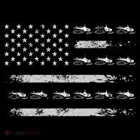 Snowmobile Sledding Winter Snow US Flag Snowmobiling Mousepad thumb 1