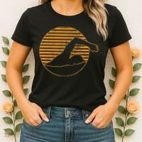 Swimming Women's T-Shirt thumb 2
