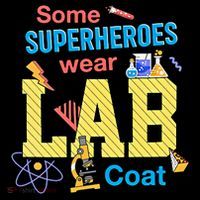 Some Superheroes Wear Lab Coat Lab Week Funny Medical Technologist Coffee Mug thumb 5
