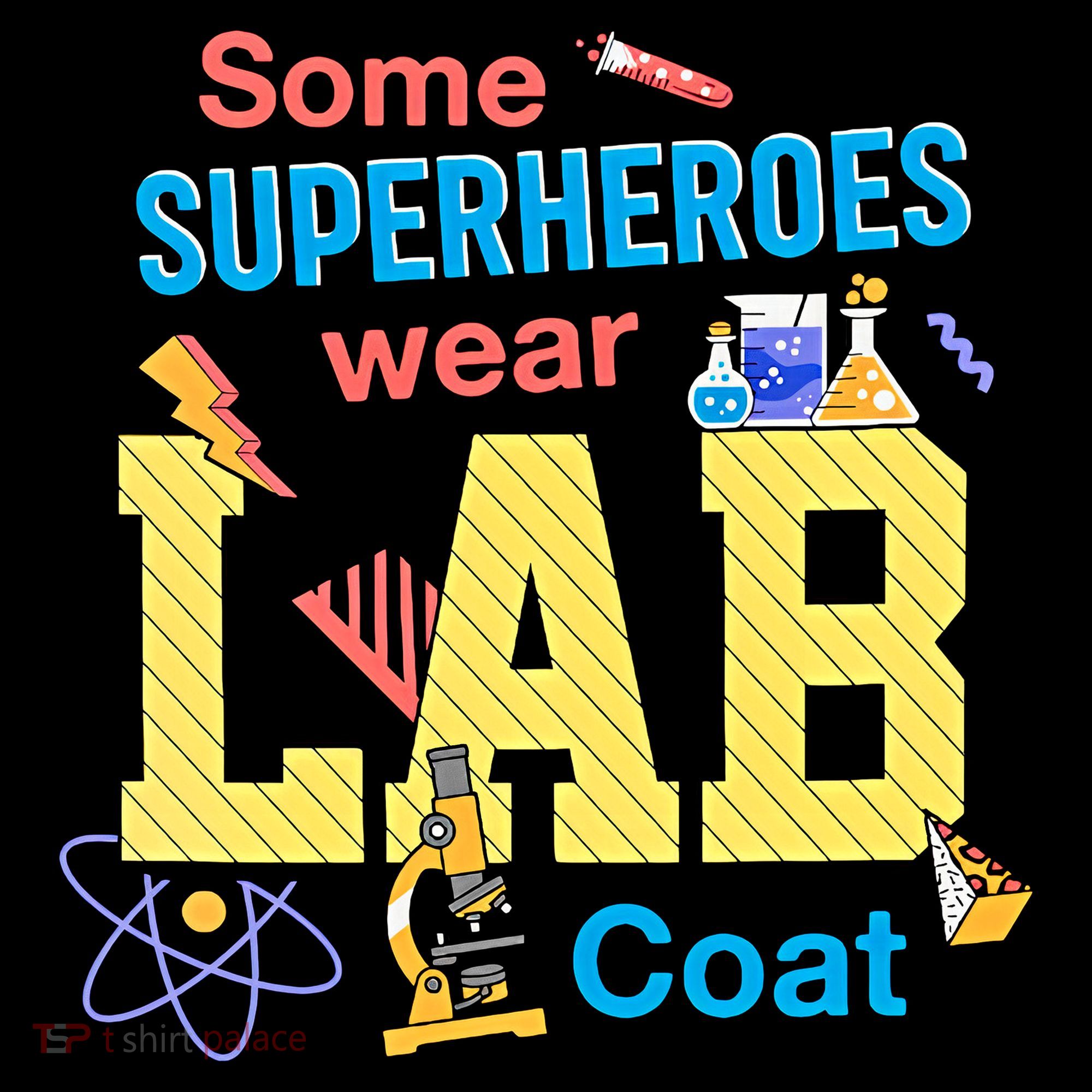 Some Superheroes Wear Lab Coat Lab Week Funny Medical Technologist Coffee Mug