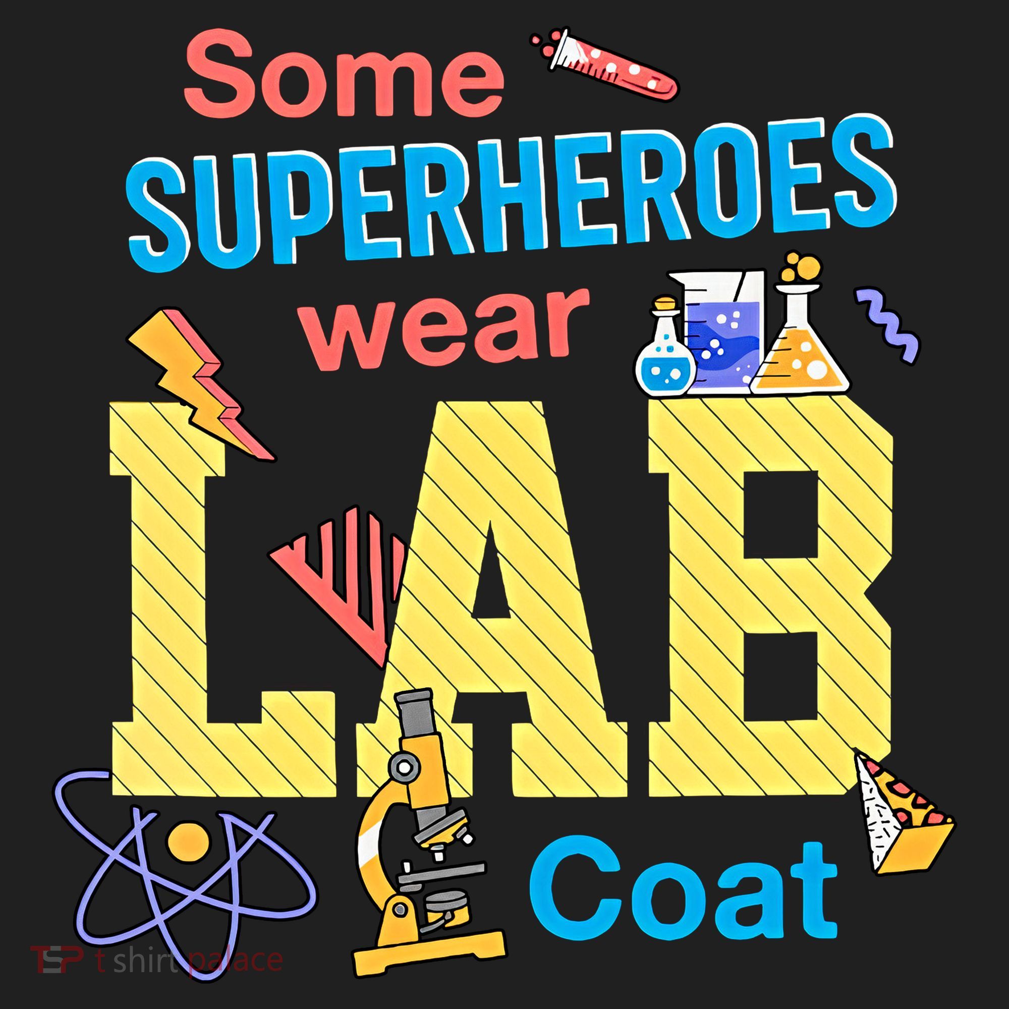 Some Superheroes Wear Lab Coat Lab Week Funny Medical Technologist Beanie
