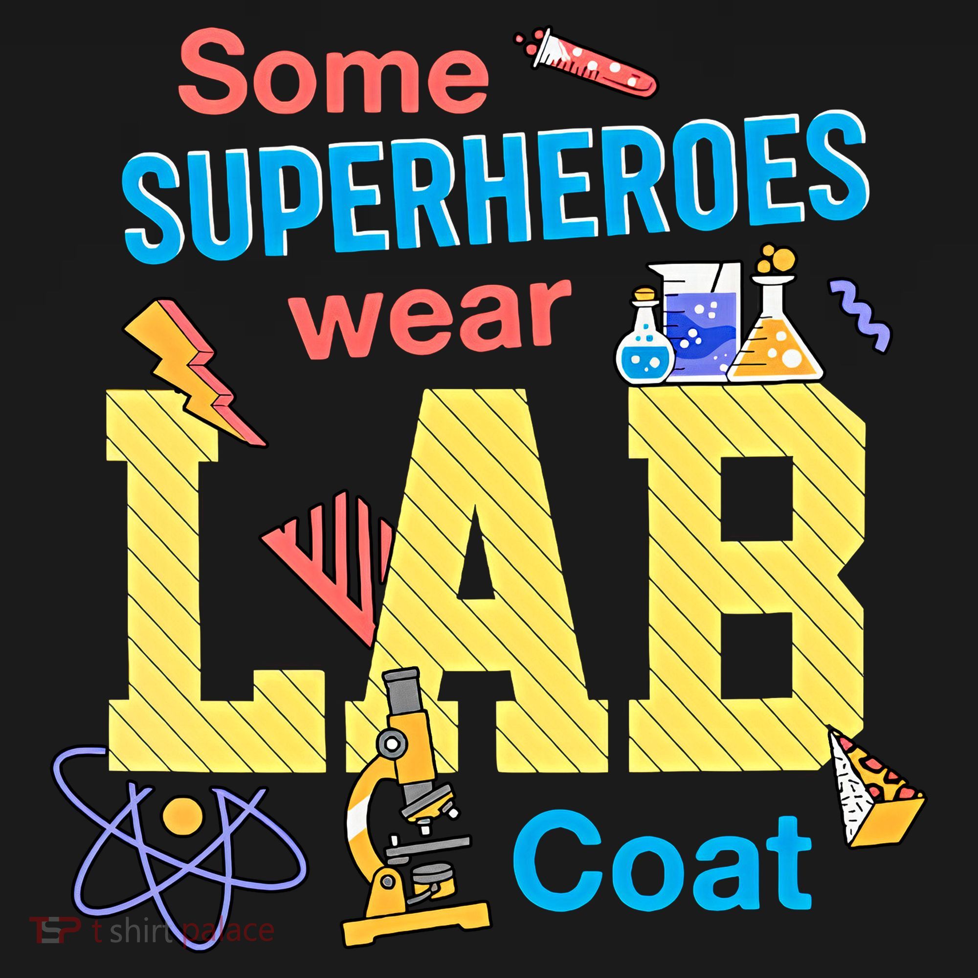 Some Superheroes Wear Lab Coat Lab Week Funny Medical Technologist Women's Hoodie