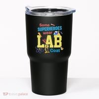 Some Superheroes Wear Lab Coat Lab Week Funny Medical Technologist Tumbler thumb 0