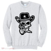 Sheriff Skull With Gun Sweatshirt thumb 0
