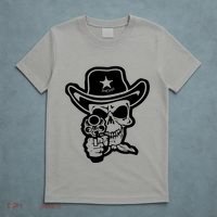 Sheriff Skull With Gun T-Shirt thumb 5