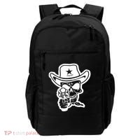 Sheriff Skull With Gun Backpack thumb 0
