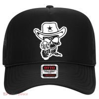 Sheriff Skull With Gun Hat thumb 0