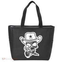 Sheriff Skull With Gun Tote Bag thumb 0