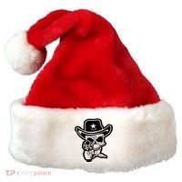 Sheriff Skull With Gun Santa Hat thumb 0