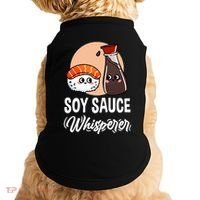 Soy Sauce Whisperer For Sushi Lover Gift Doggie Tank thumb 0