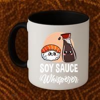 Soy Sauce Whisperer For Sushi Lover Gift Coffee Mug thumb 2