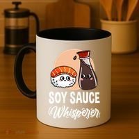 Soy Sauce Whisperer For Sushi Lover Gift Coffee Mug thumb 4