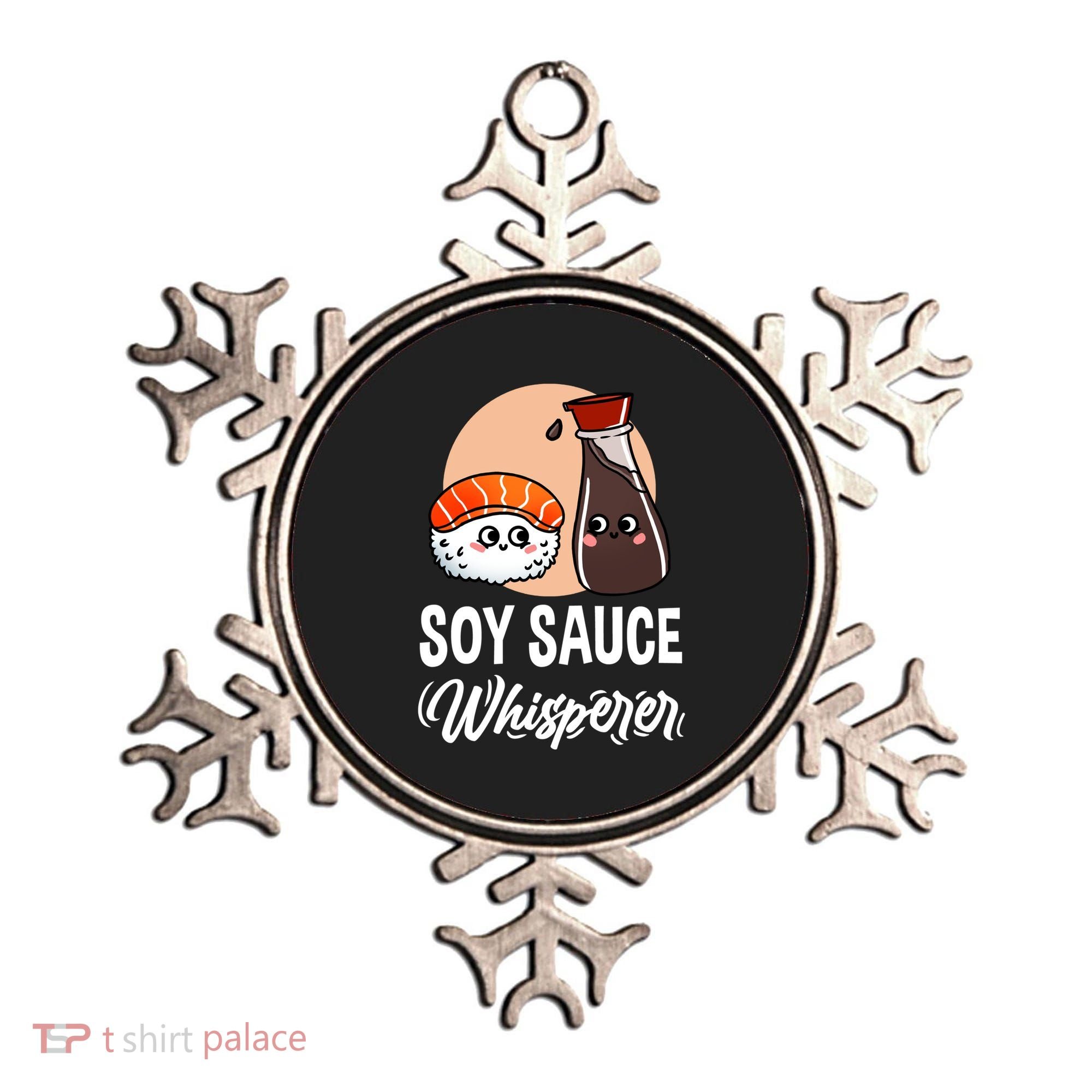Soy Sauce Whisperer For Sushi Lover Gift Ornament
