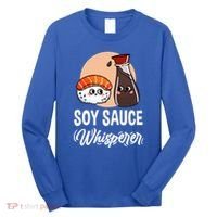 Soy Sauce Whisperer For Sushi Lover Gift Long Sleeve Shirt thumb 0