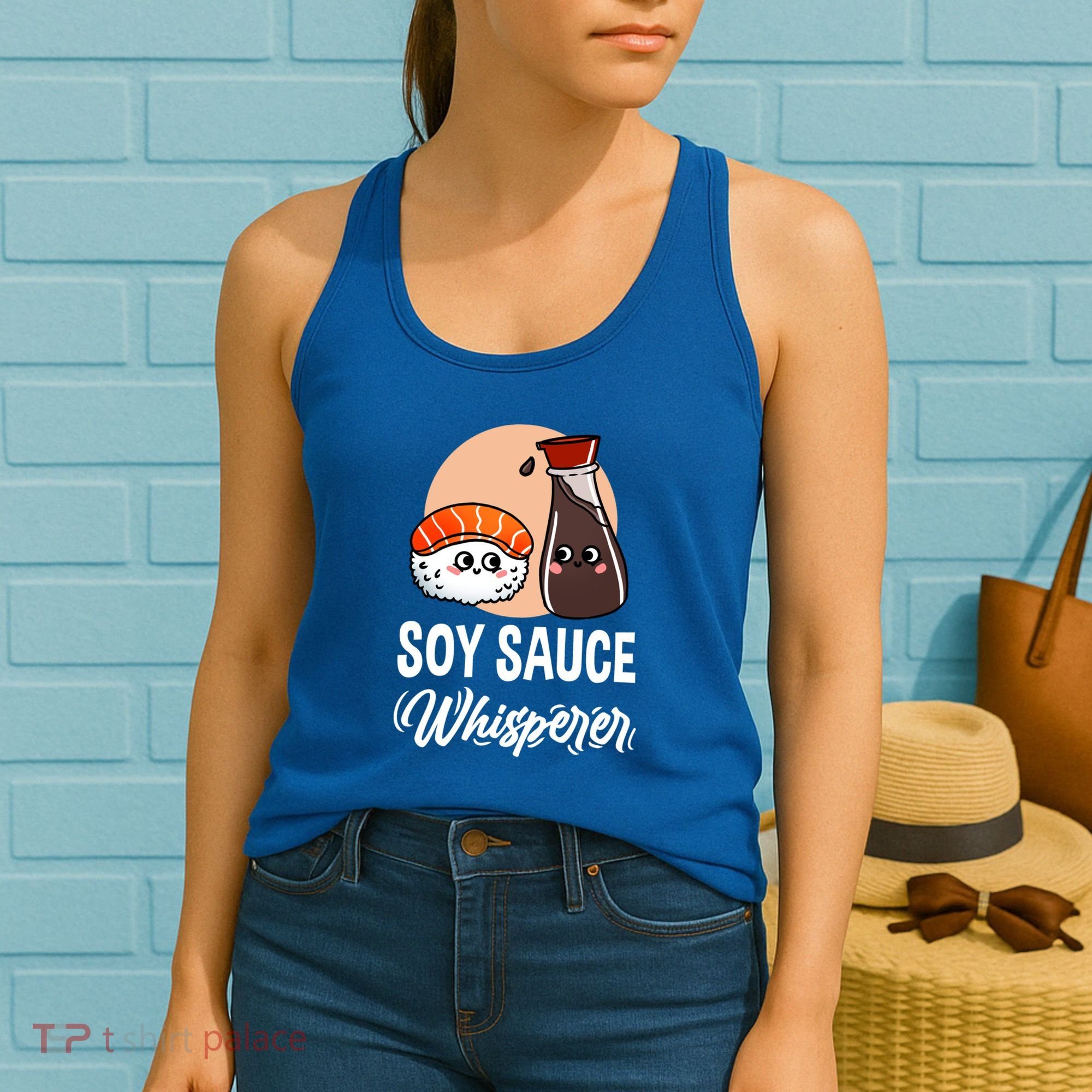 Soy Sauce Whisperer For Sushi Lover Gift Women's Tank Top