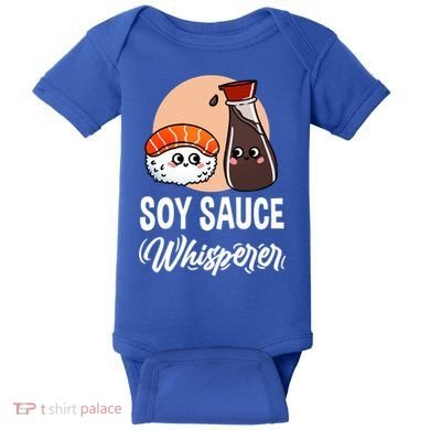 Soy Sauce Whisperer For Sushi Lover Gift Baby Bodysuit
