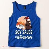 Soy Sauce Whisperer For Sushi Lover Gift Tank Top thumb 2