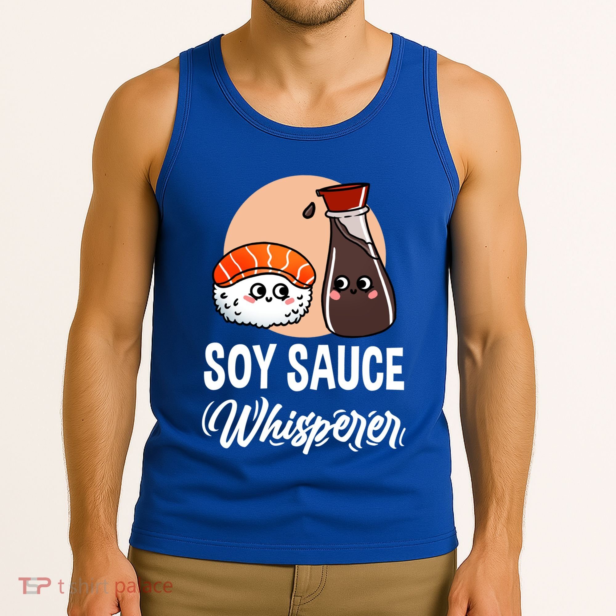 Soy Sauce Whisperer For Sushi Lover Gift Tank Top