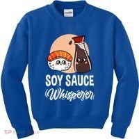 Soy Sauce Whisperer For Sushi Lover Gift Kids Sweatshirt thumb 0