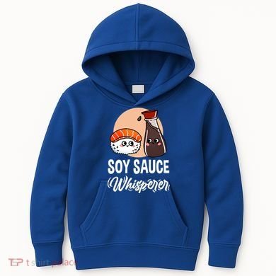 Soy Sauce Whisperer For Sushi Lover Gift Kids Hoodie