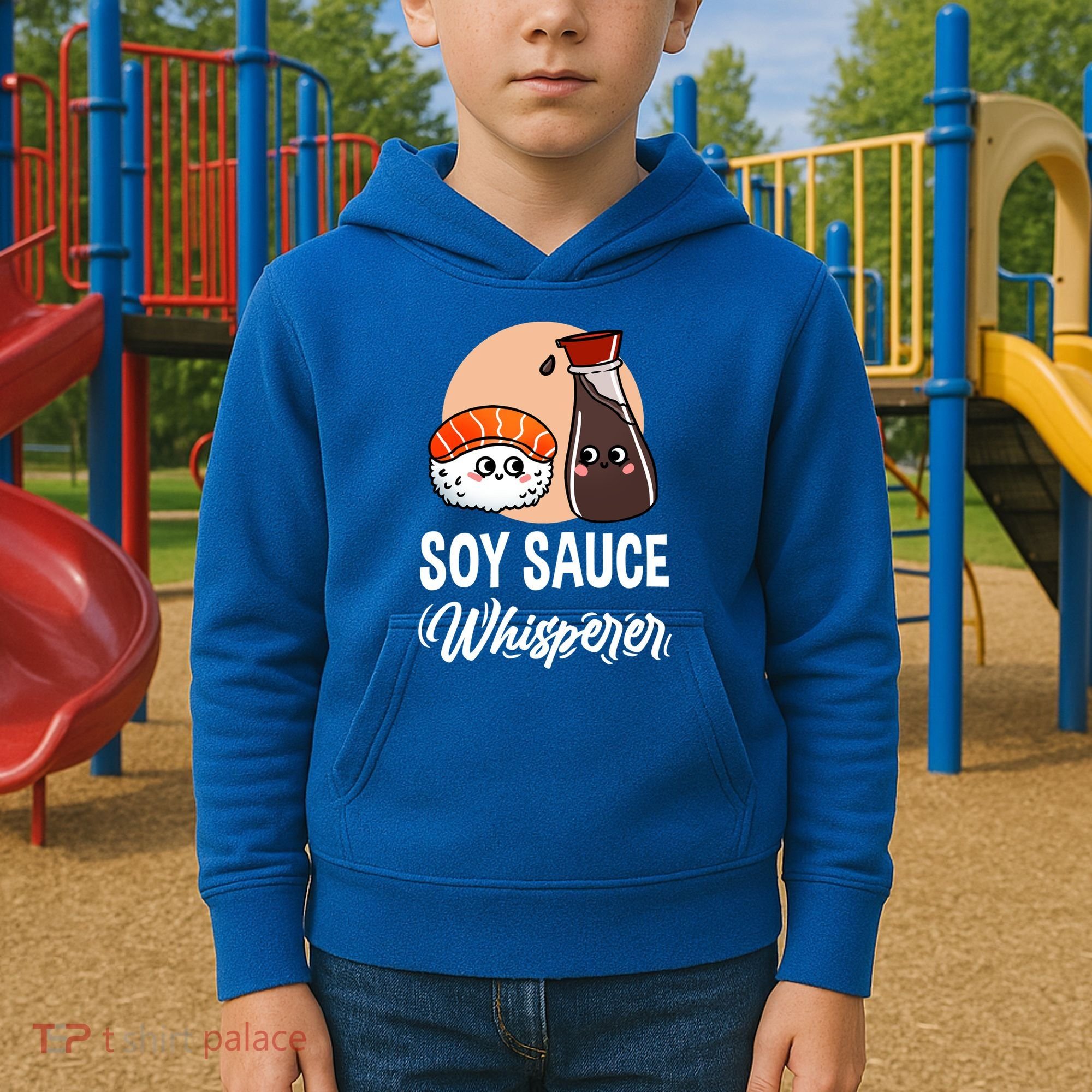 Soy Sauce Whisperer For Sushi Lover Gift Kids Hoodie