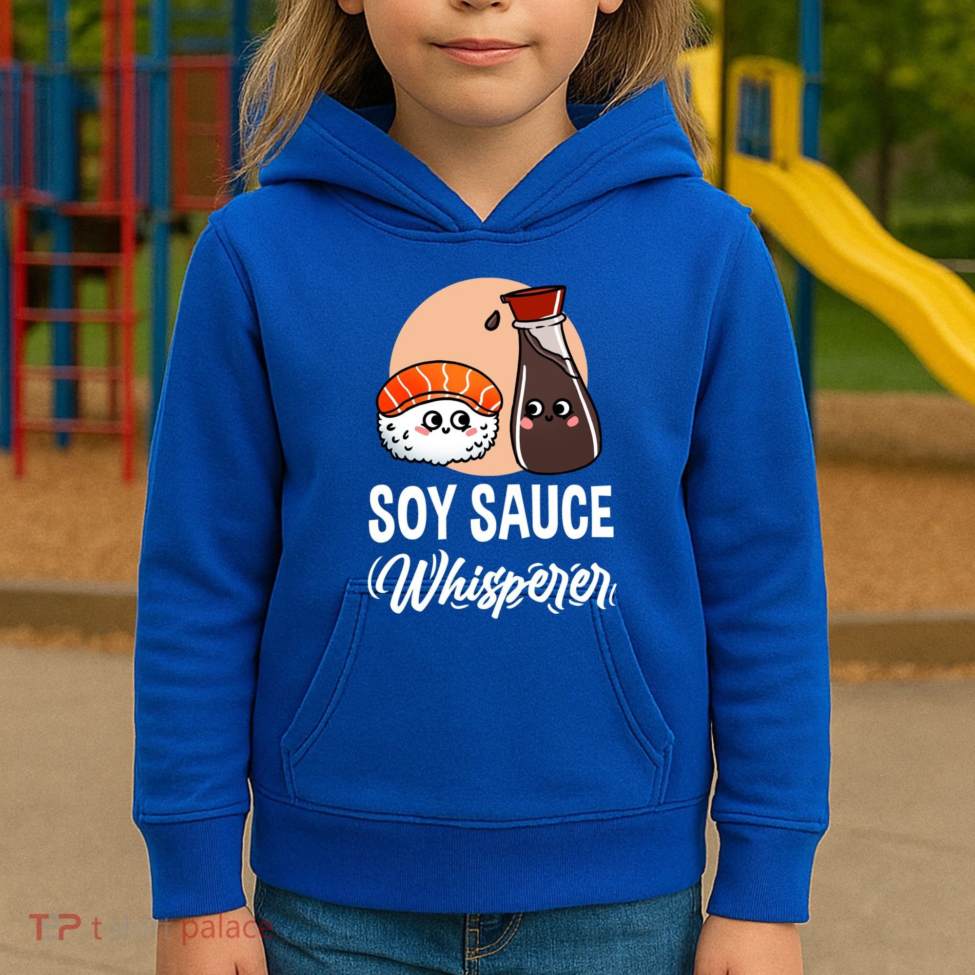 Soy Sauce Whisperer For Sushi Lover Gift Kids Hoodie