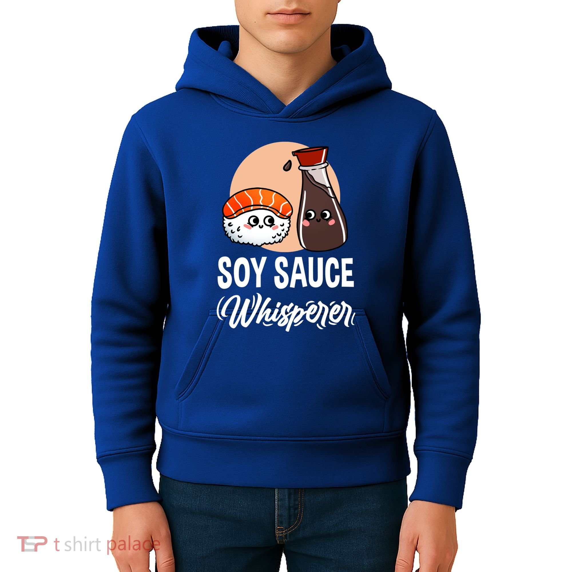 Soy Sauce Whisperer For Sushi Lover Gift Kids Hoodie