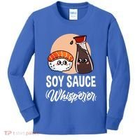 Soy Sauce Whisperer For Sushi Lover Gift Kids Long Sleeve Shirt thumb 0