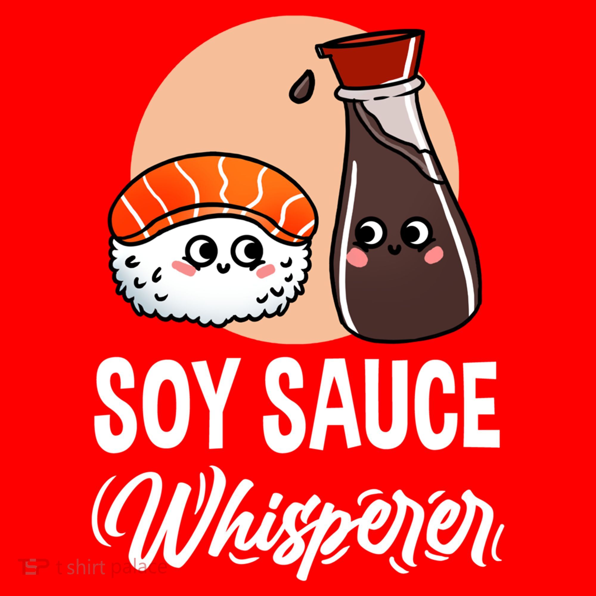 Soy Sauce Whisperer For Sushi Lover Gift Santa Hat