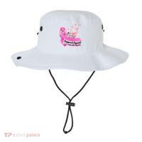 Support Squad You Are Not Alone Breast Cancer Butterfly Ribbon Bucket Hat thumb 0