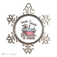 Splish Splash You Opinion Is Trash Funny Skunk Ornament thumb 0