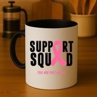 Support Squad You Are Not Alone Cancer Coffee Mug thumb 4