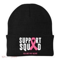 Support Squad You Are Not Alone Cancer Beanie thumb 0